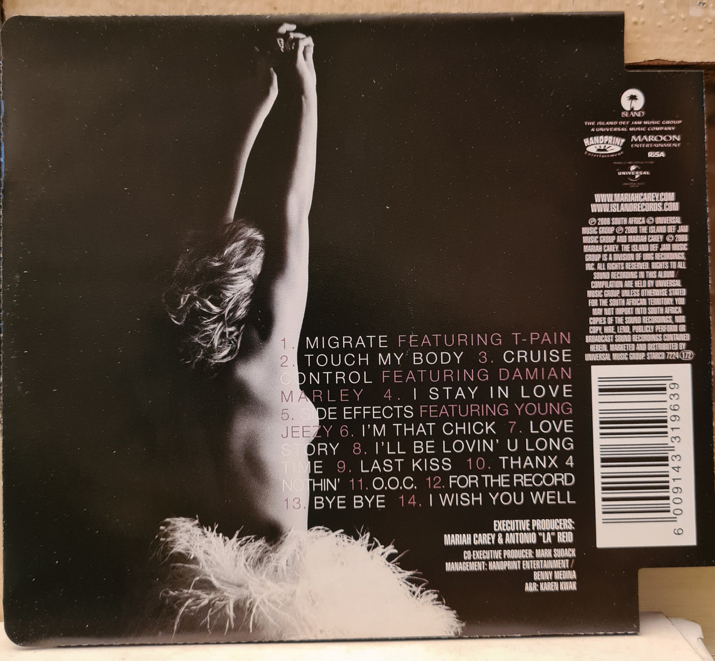 Mariah Carey ~ E=MC2 (CD)