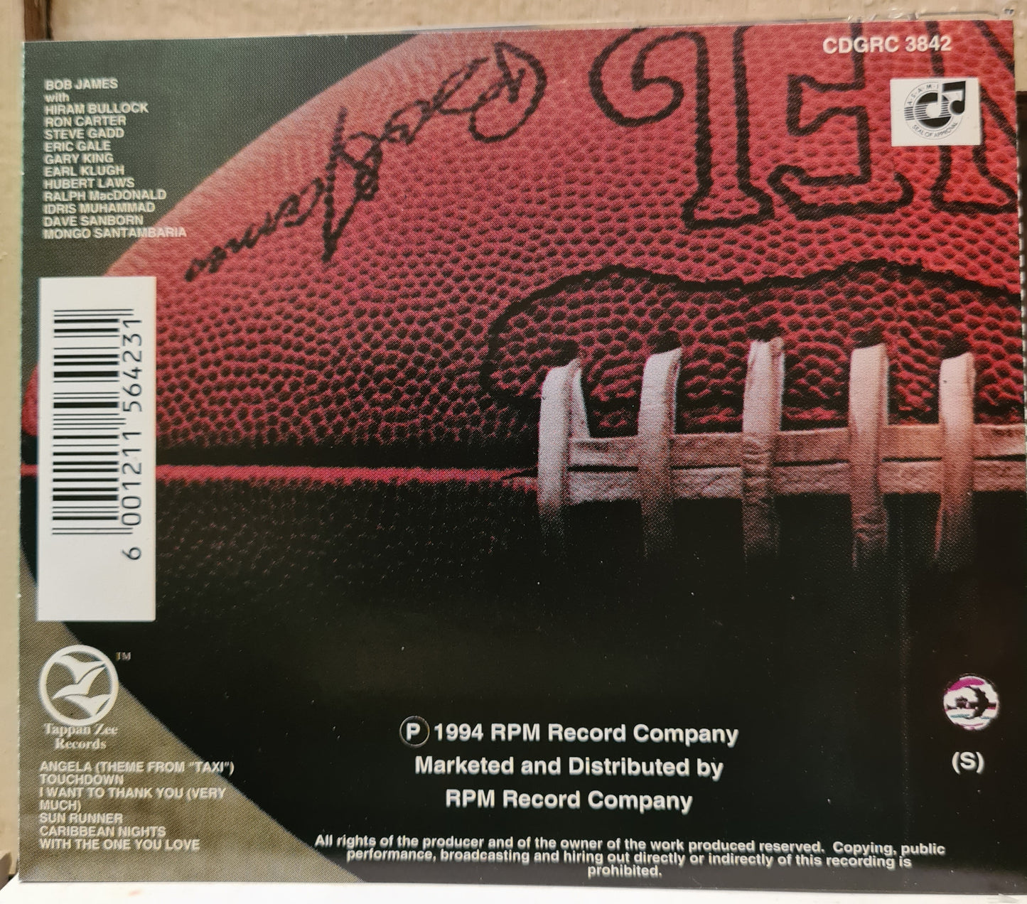 Bob James ~ Touchdown (CD)