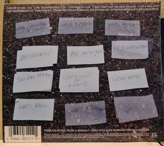 Neil Young ~ Are You Passionate? (CD)