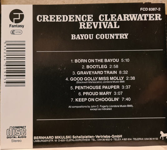 Creedence Clearwater Revival ~ Bayou Country (CD)