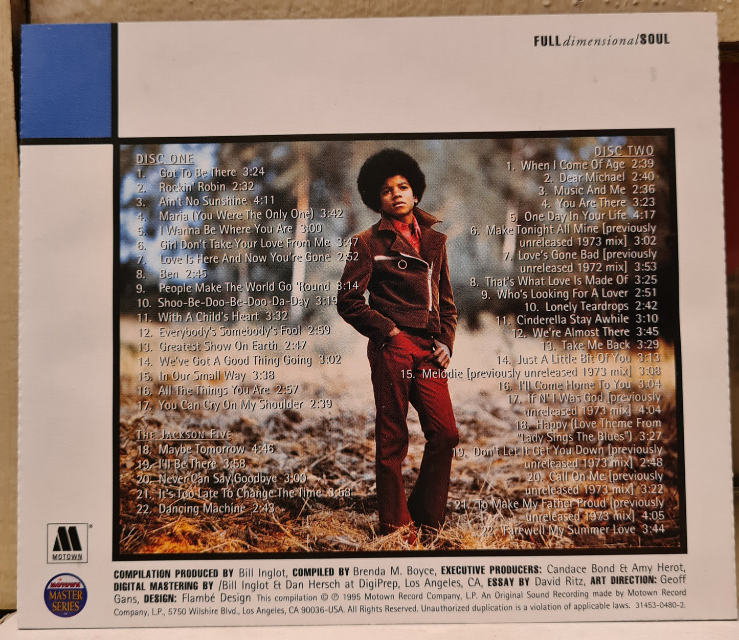 Michael Jackson ~ Anthology (2xCD - USA)