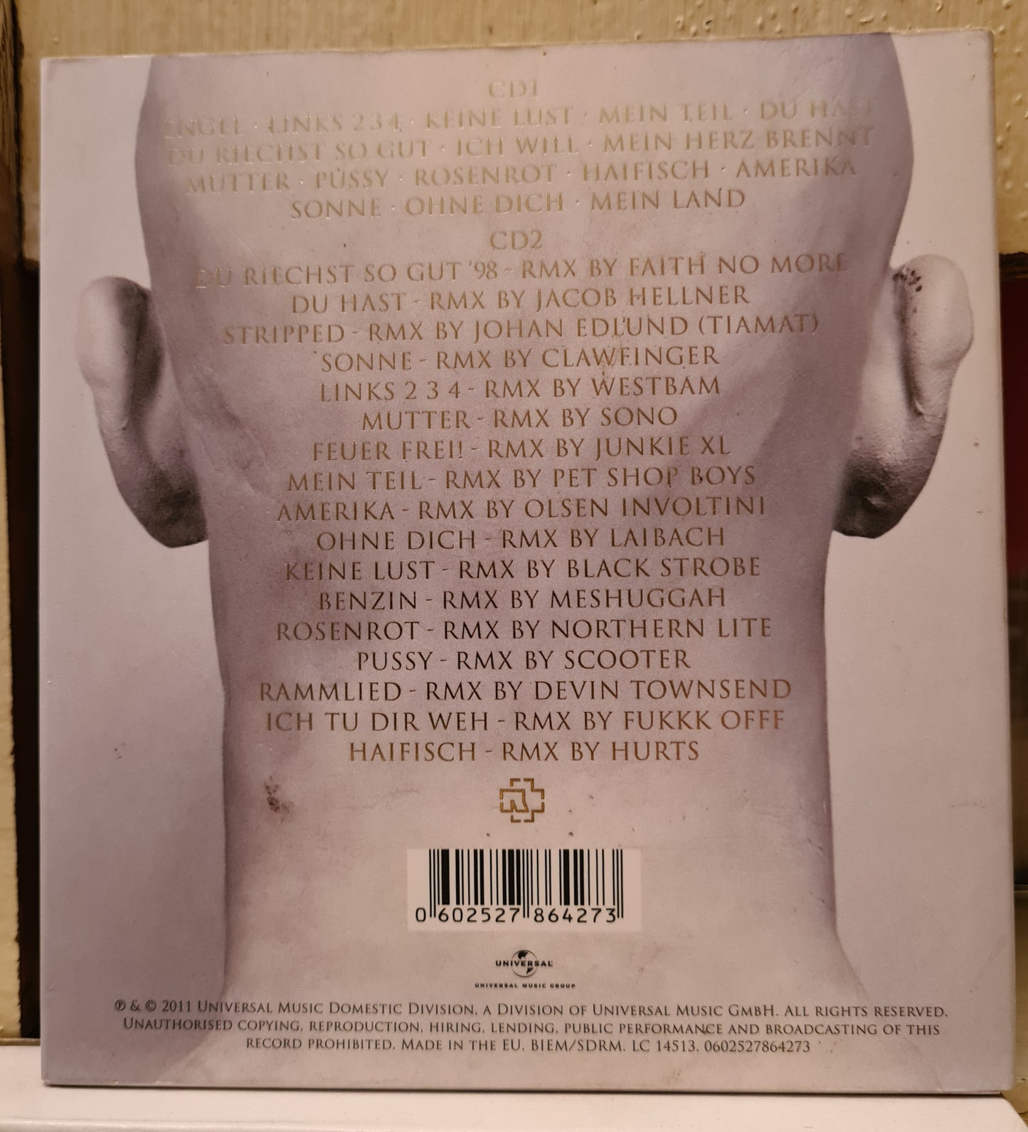 Rammstein ~ Made in Germany (1995-2011)  (2xCD - German)