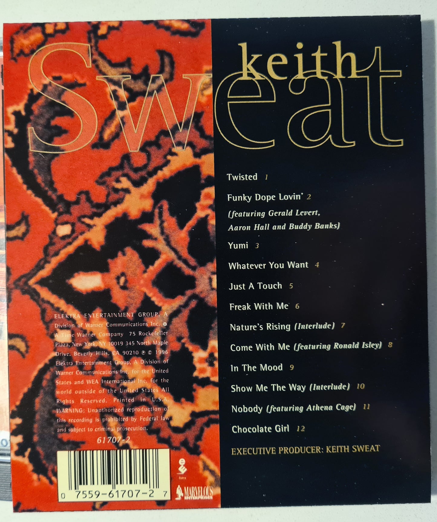 Keith Sweat (CD - USA)