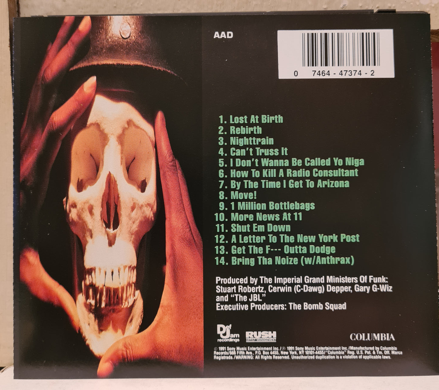 Public Enemy ~ Apocalypse 91... The Enemy Strikes Back