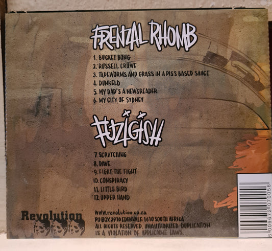 Frenzal Rhomb / Fuzigish ~ The Unwanted Traveller (CD-RSA)