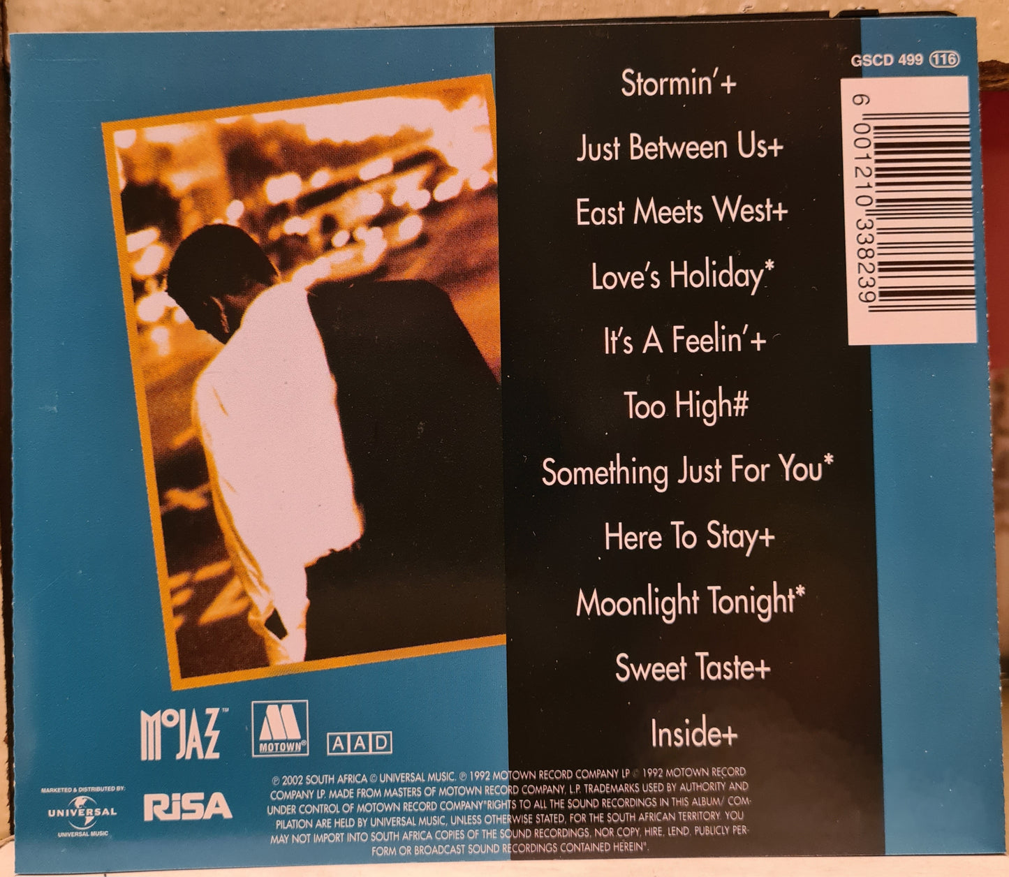 Norman Brown ~ Just Between Us ( CD-RSA)