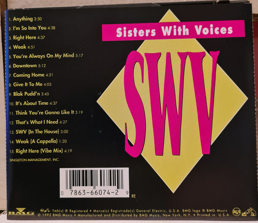 SWV ~ It's About Time (CD-USA)