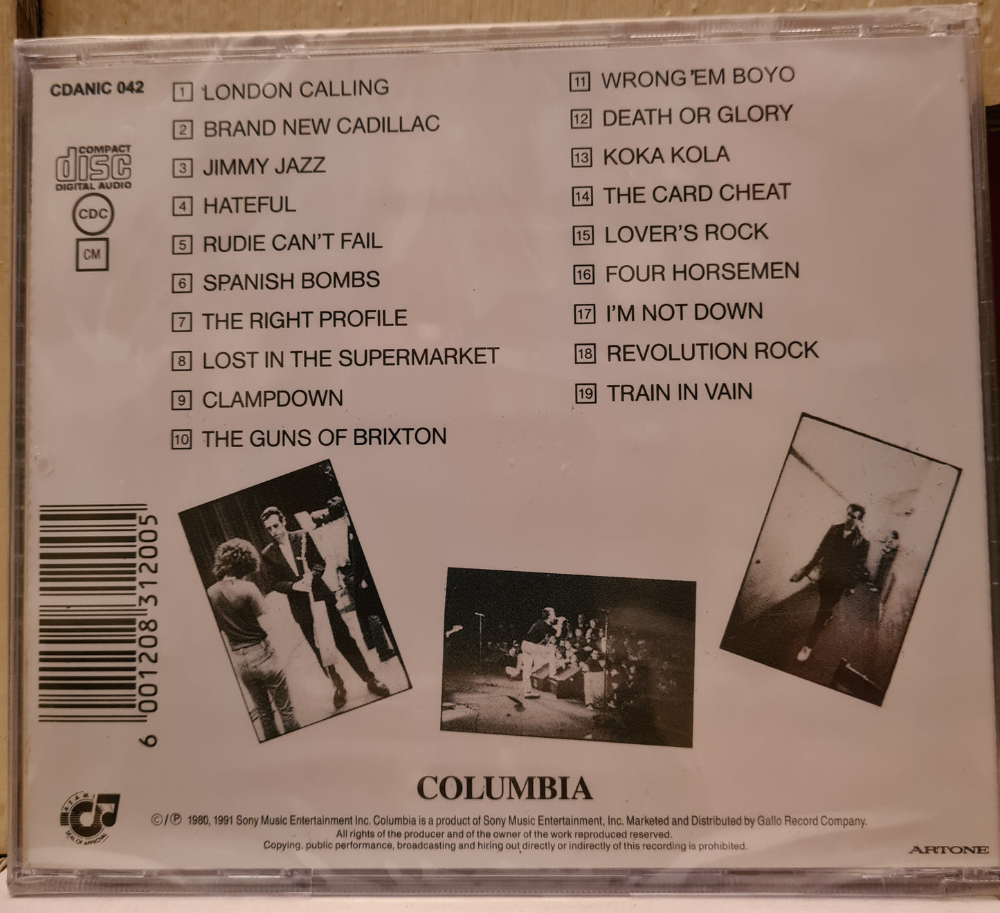 The Clash ~ London Calling (CD-RSA)