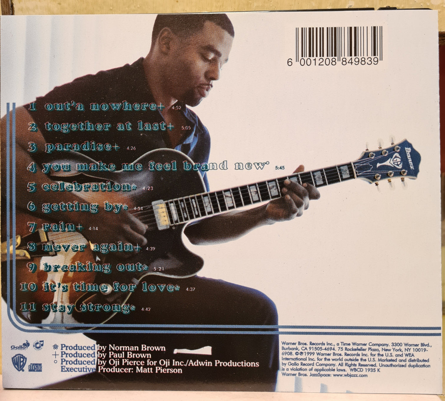Norman Brown ~ Celebration (CD)