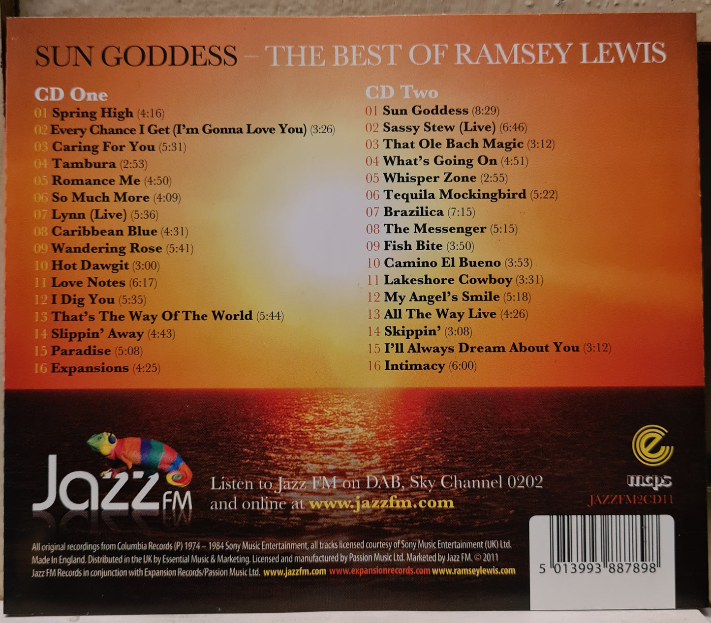 Ramsey Lewis ~ Sun Goddess - the best of (2xCD - UK)