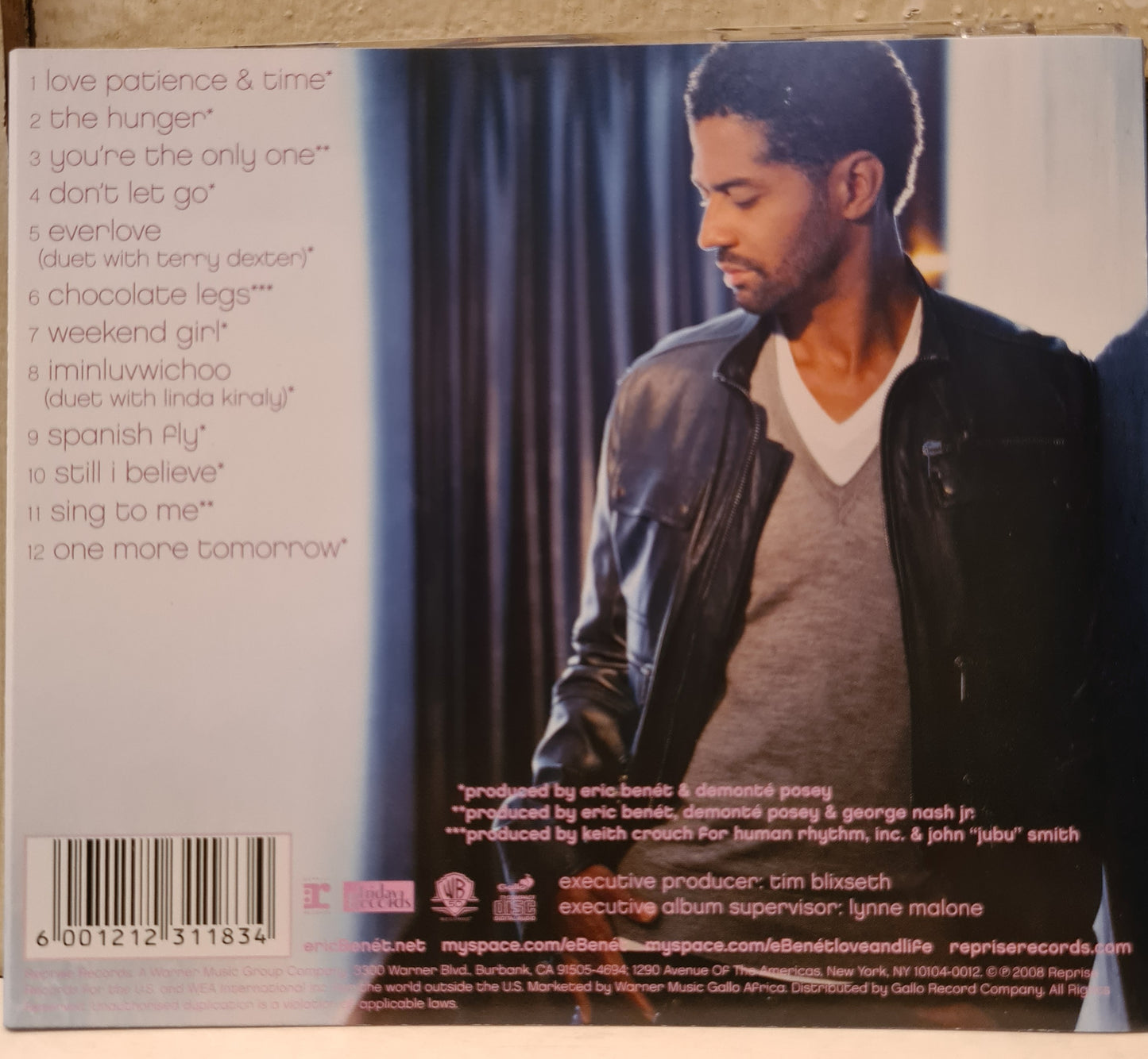 Eric Benet ~ Love & Life (CD)