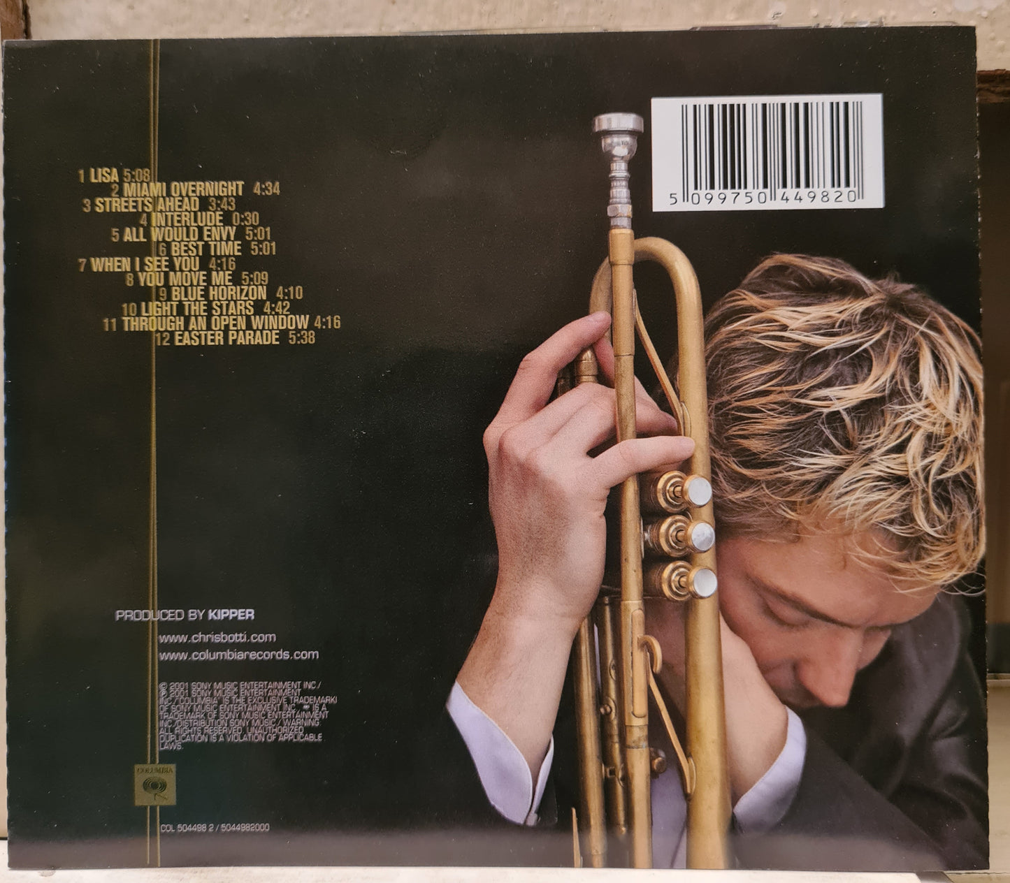 Chris Botti ~ Night Sessions (CD ~ EU)