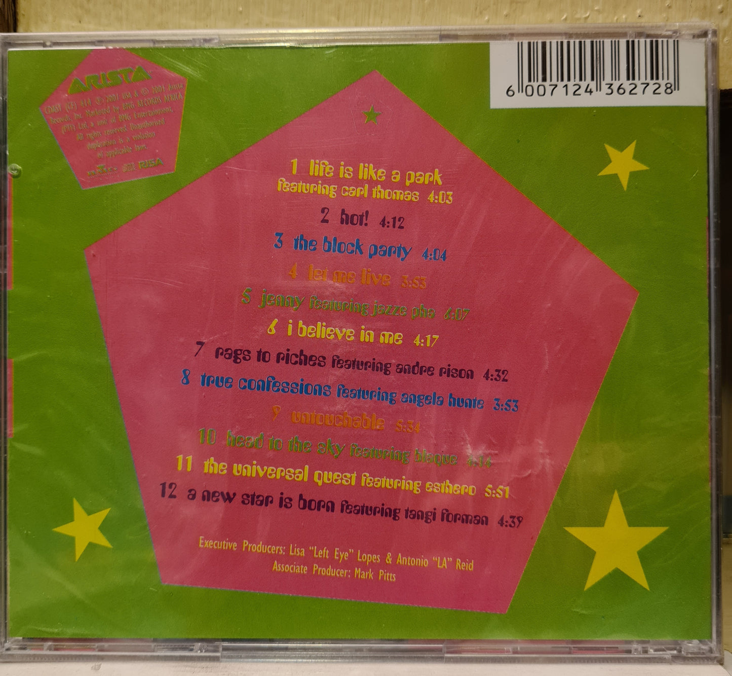 Lisa Left Eye Lopes ~ Supernova (CD)