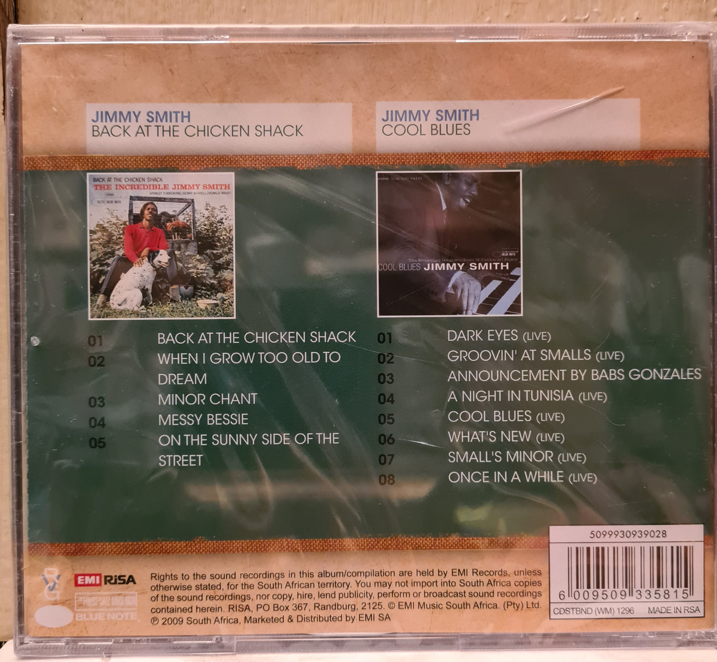 Jimmy Smith ~ Chicken Shack | Cool Blues (2xCD)
