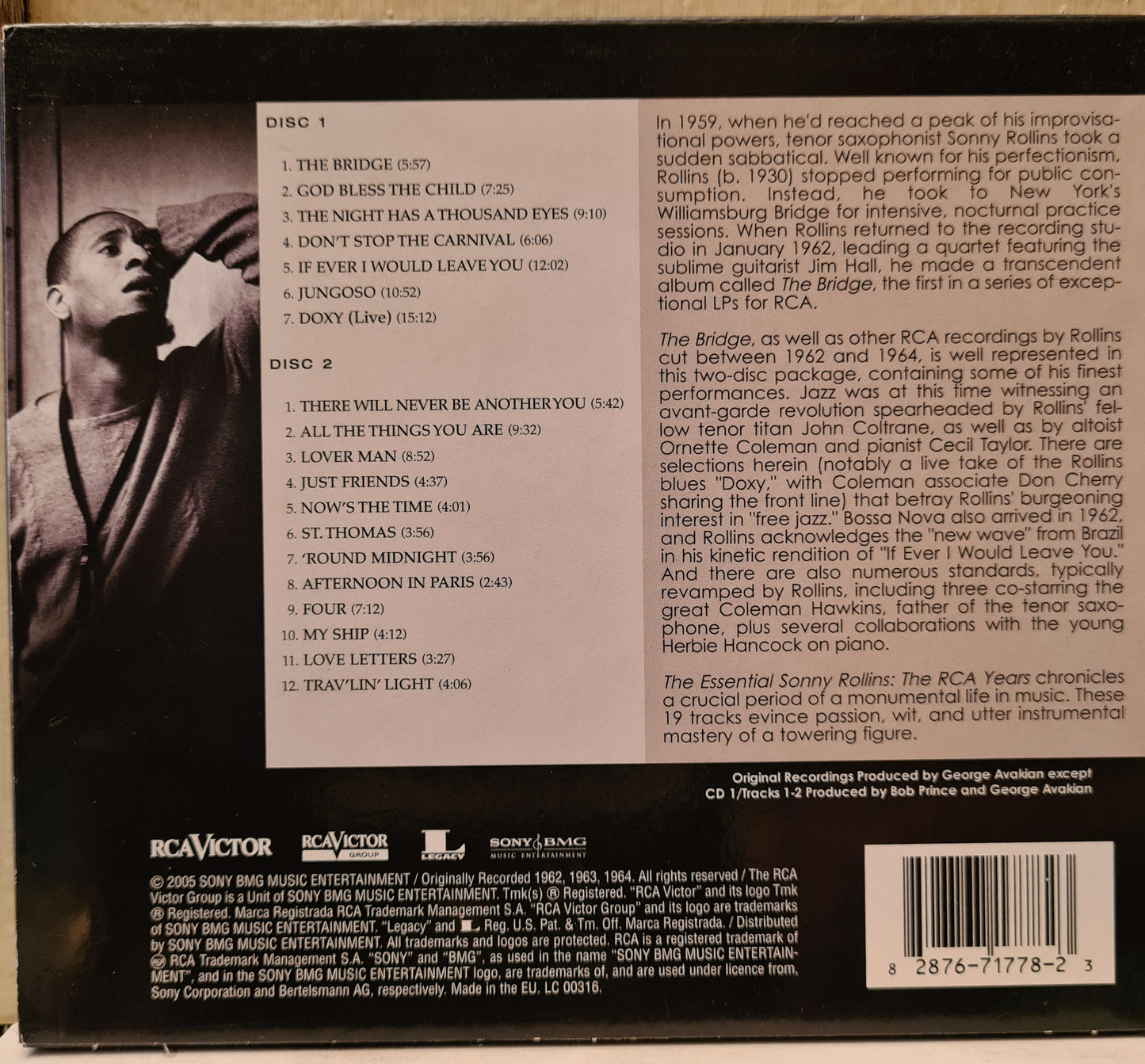 Sonny Rollins ~ The Essential - The RCA Years (2xCD - EU)