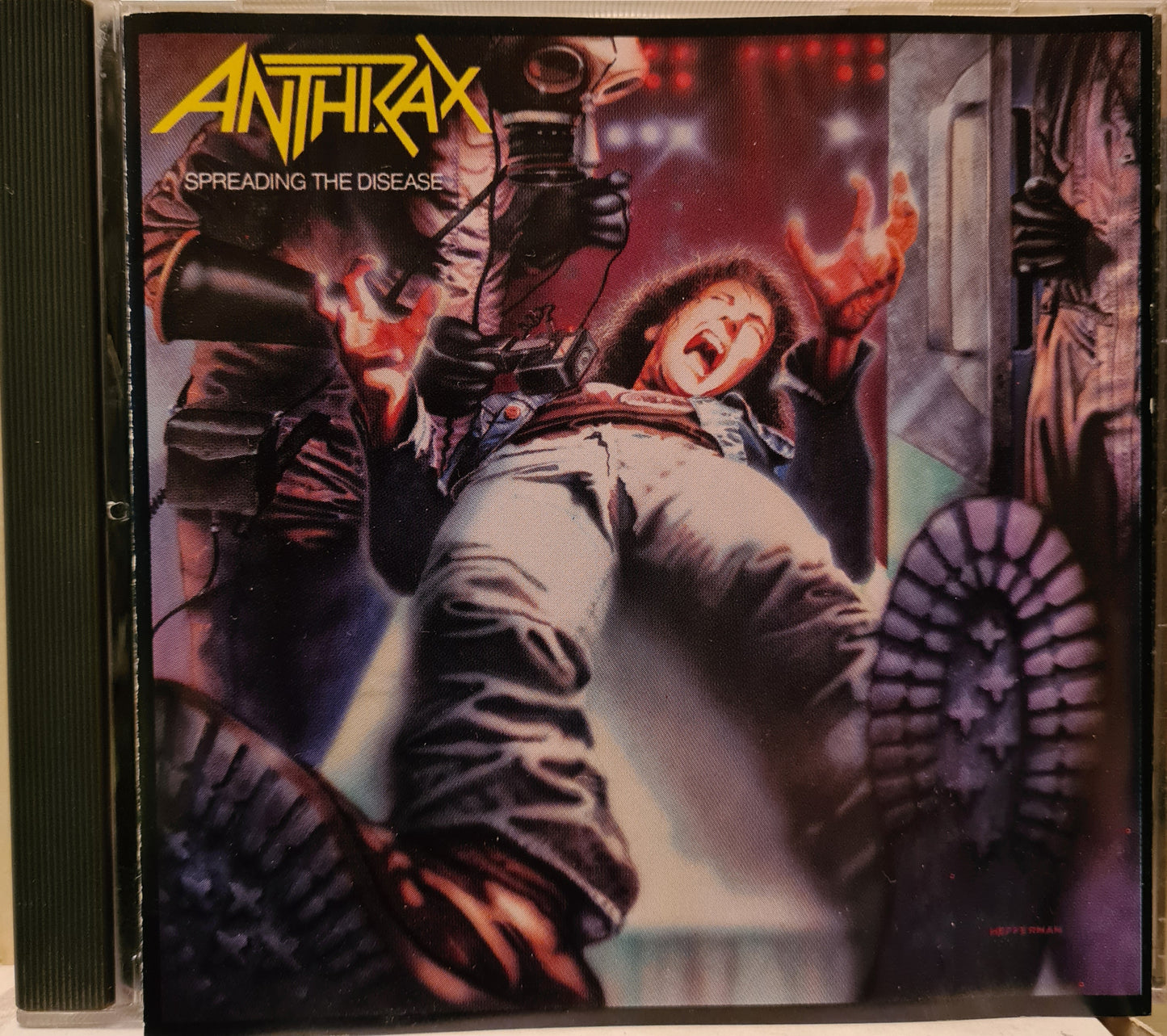 Anthrax ~ Spreading the Disease (CD - USA)