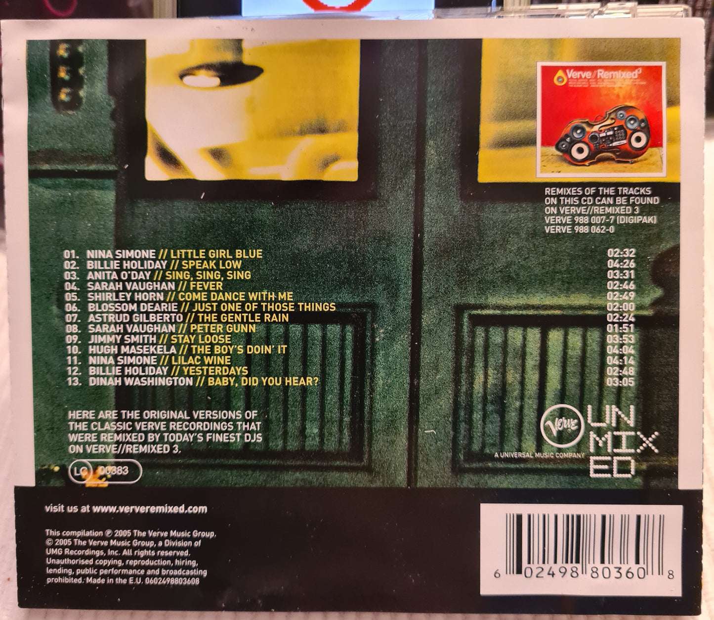 Verve // Unmixed 3