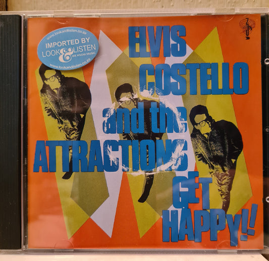 Elvis Costello and the Attractions ~ Get Happy! (CD - EU)