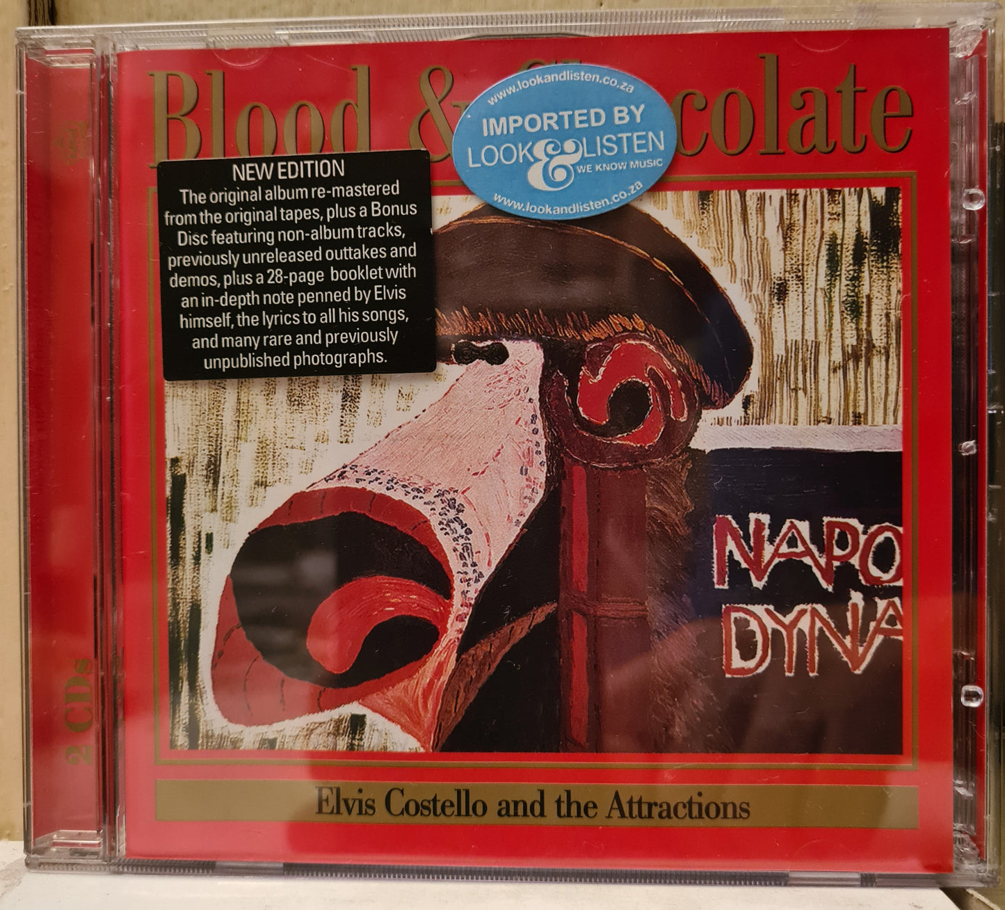 Elvis Costello & the Attractions ~ Blood & Chocolate (2xCD - EU)