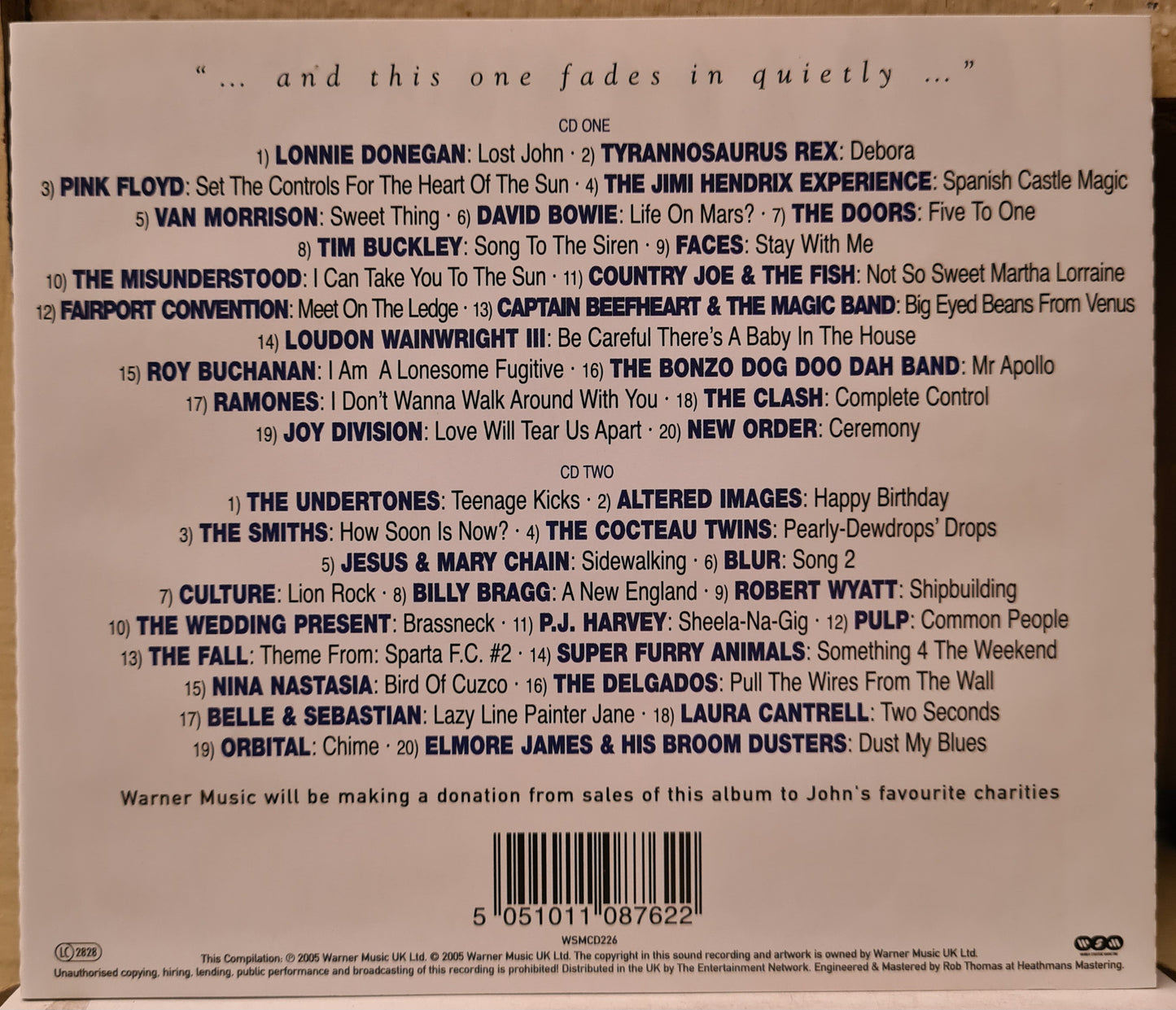 John Peel ~ A Tribute (2xCD - UK)