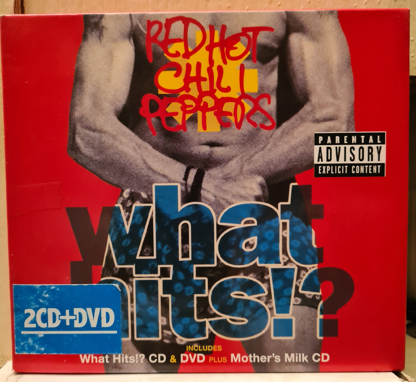 Red Hot Chili Peppers ~ What Hits!? CD&DVD + Mother's Milk CD (2xCD+DVD - EU)