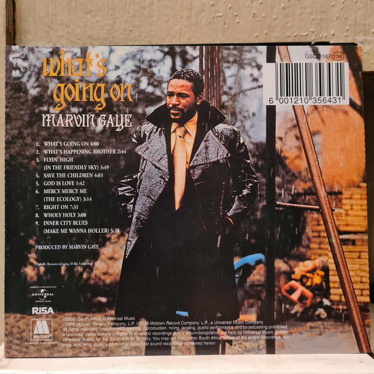 Marvin Gaye ~ What's Going on (CD)