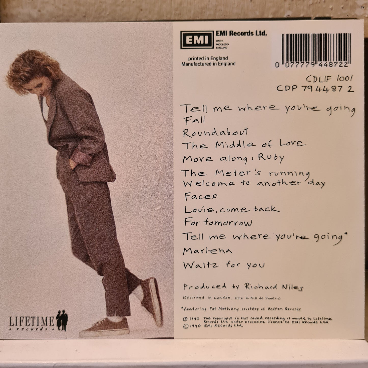 Silje Nergaard ~ Tell me where you're going (CD - UK)