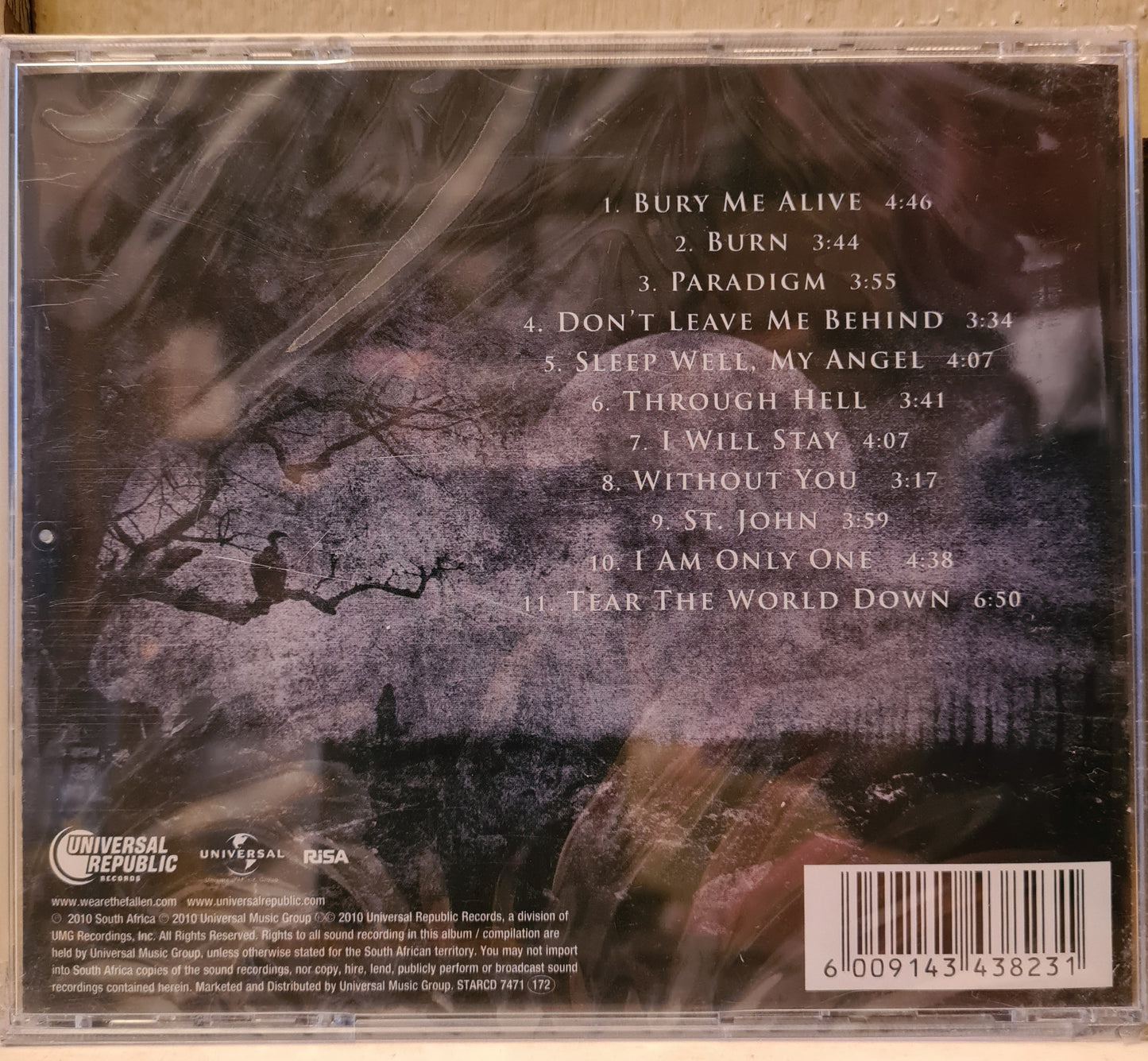 We are the Fallen ~ Tear the World Down (CD)