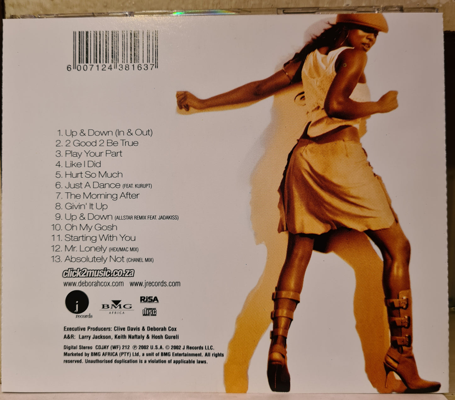 Deborah Cox ~ The Morning After (CD)