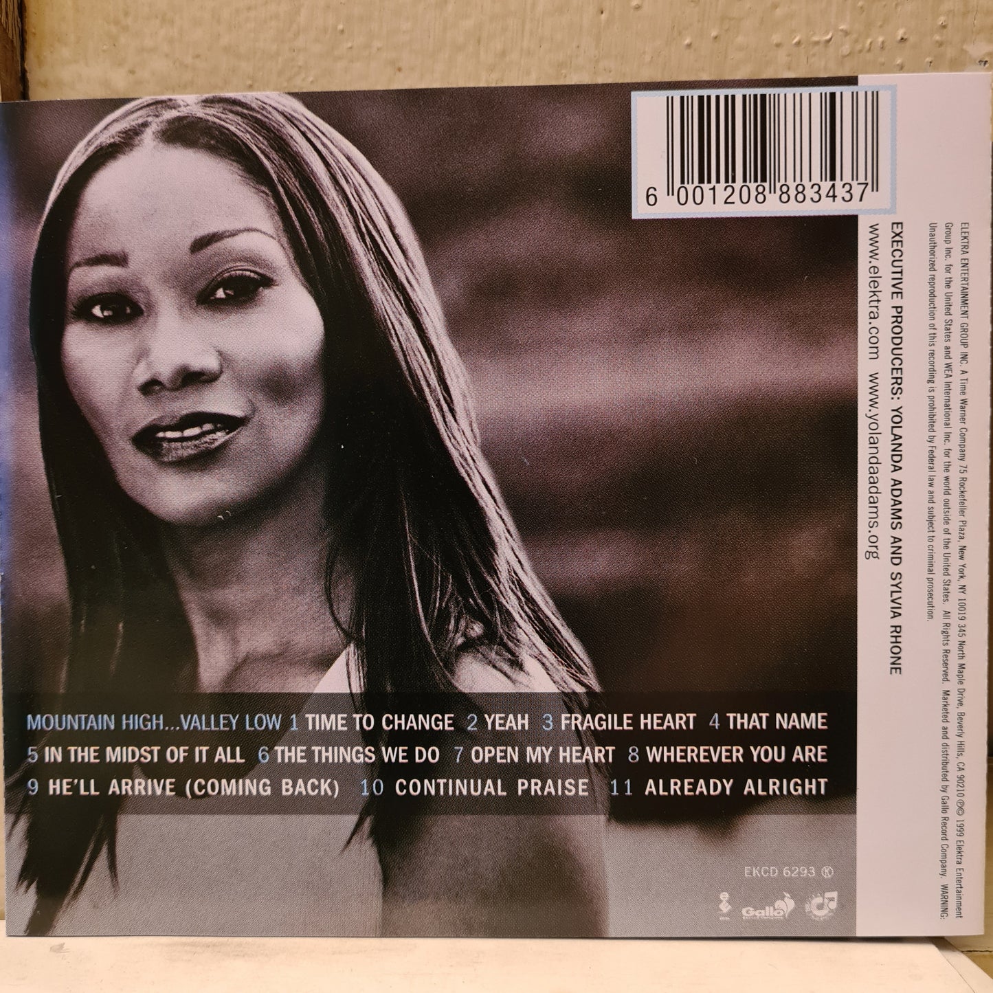 Yolanda Adams ~ Mountain High... Valley Low (CD)