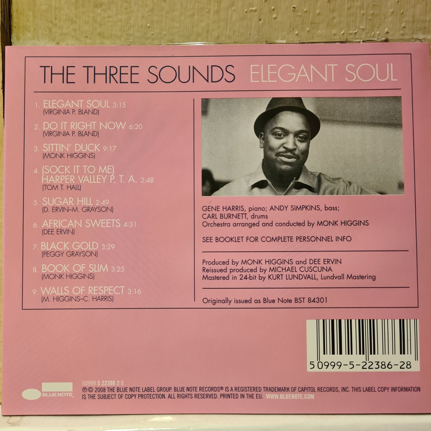 Gene Harris ~ Elegant Soul (CD - EU)