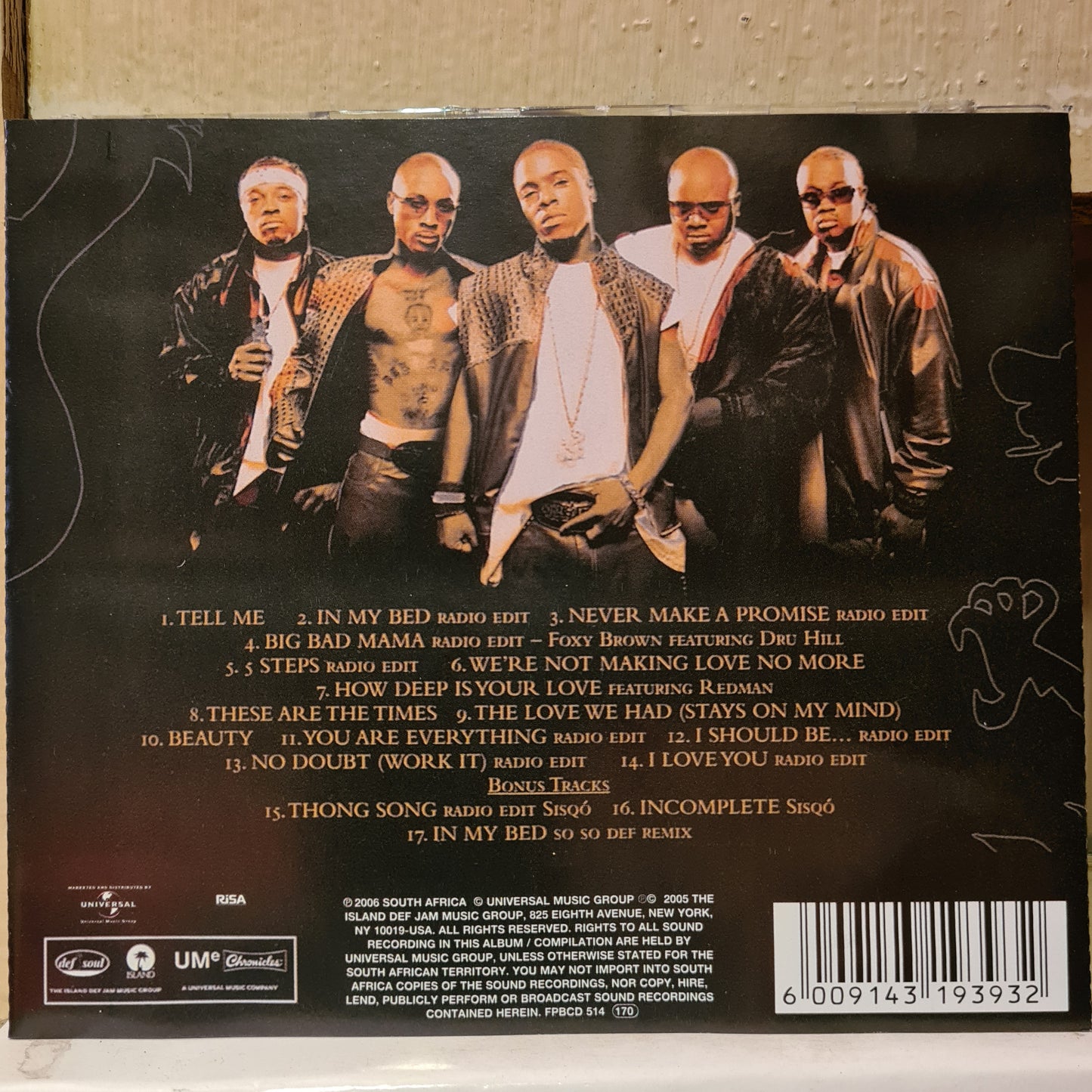 Dru Hill ~ Hits (CD)