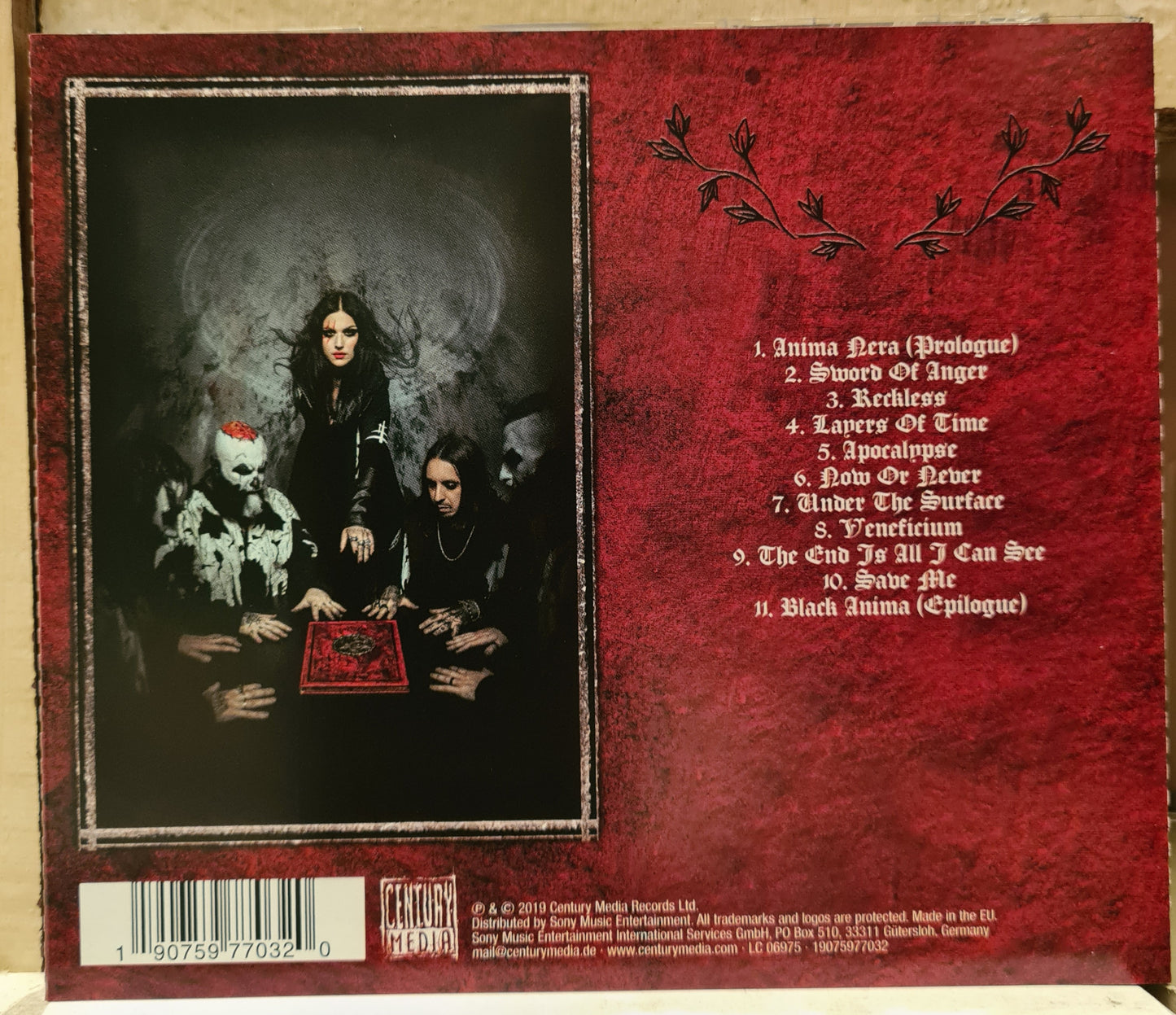 Lacuna Coil ~ Black Anima (CD - EU)