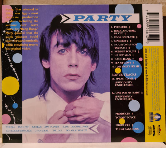 Iggy Pop ~ Party (CD - EU)