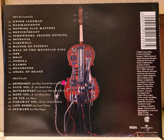Apocalyptica ~ Amplified - A Decade of reinventing the Cello (2xCD)