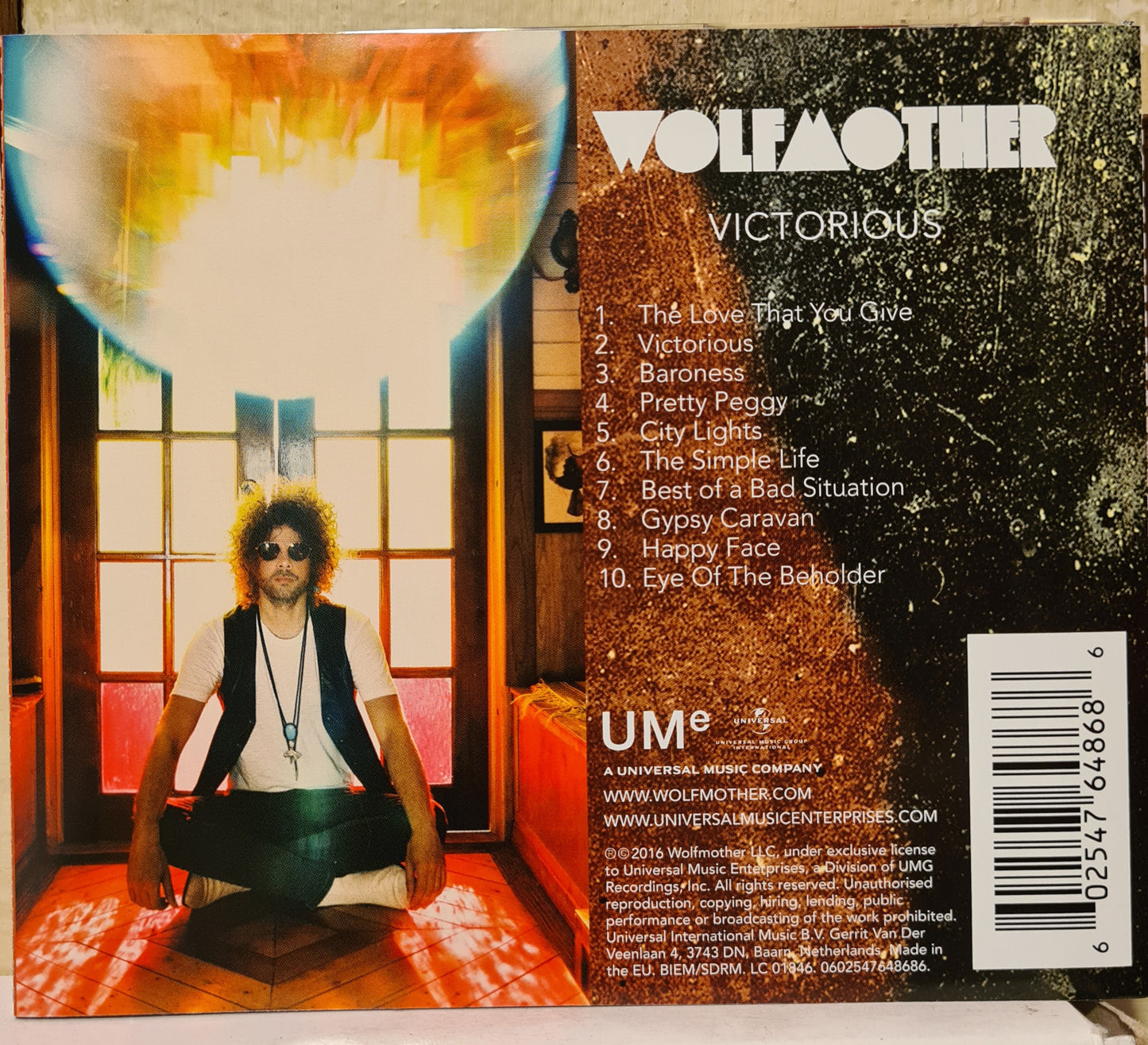 Wolfmother ~ Victorious (CD - EU)