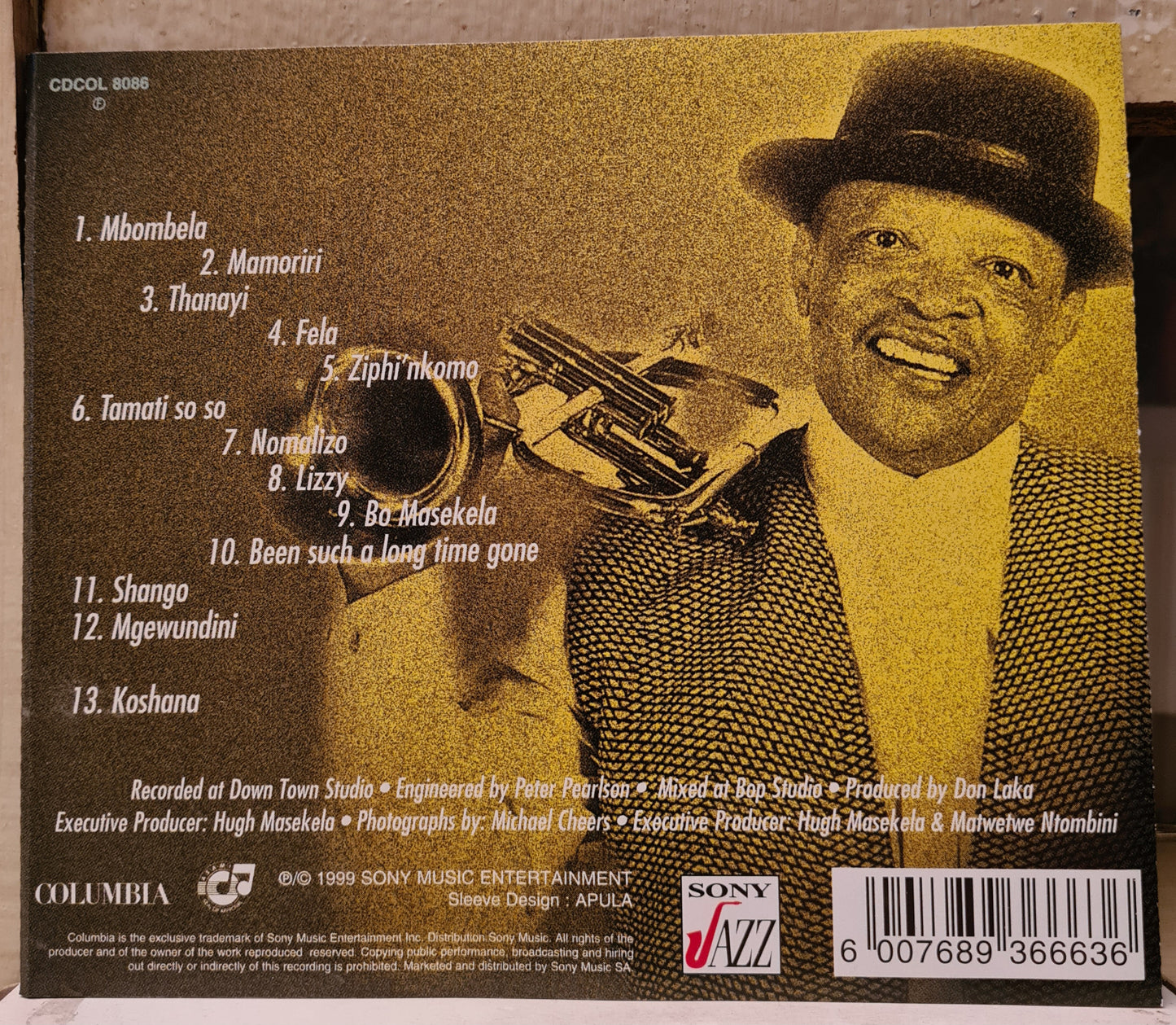 Hugh Masekela ~ Sixty (CD)