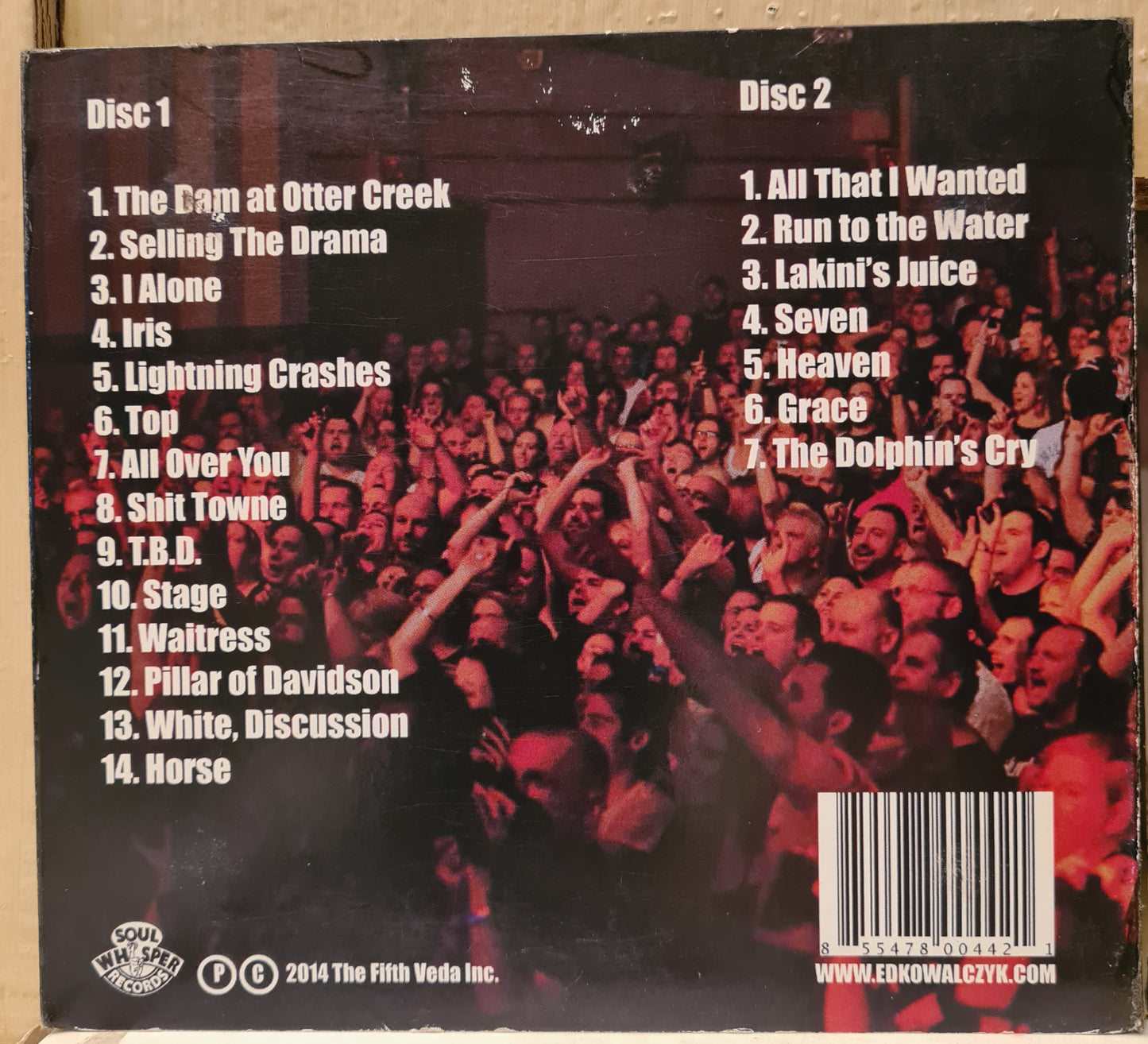 Ed Kowalczyk in Concert - Sydney 2014 (2xCD - US)