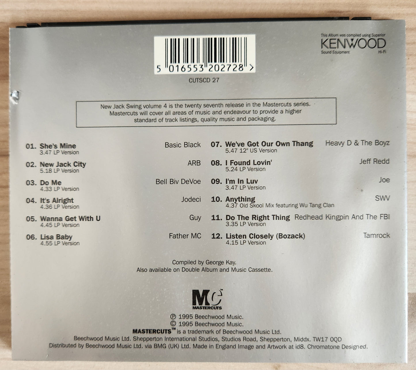 New Jack Swing (CD-UK)