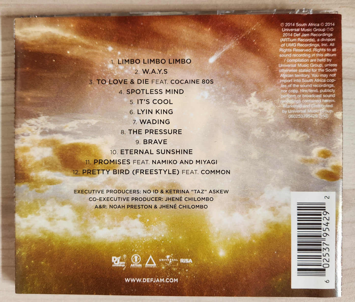 Jhene Aiko ~ Souled Out (CD-RSA)