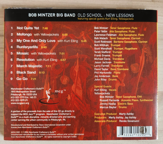 Bob Mintzer Big Band ~ Old School: New Lessons (CD-USA)