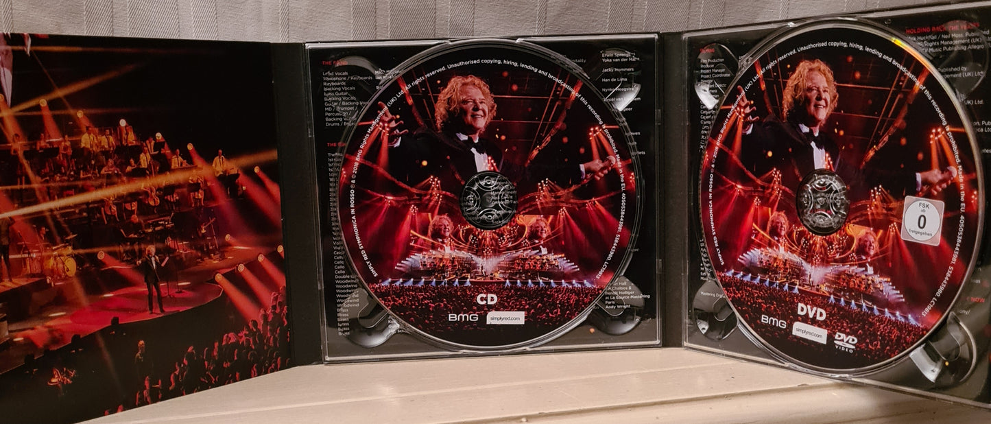 Simply Red ~ Symphonica in Rosso (Live in Amsterdam) (CD+DVD - EU)