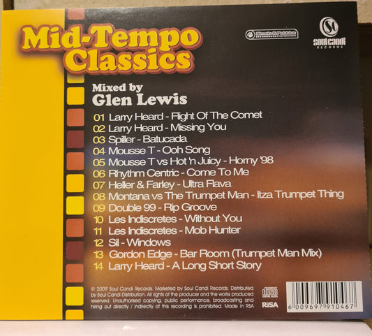 Mid-Tempo Classics - Mixed by Glen Lewis (CD)